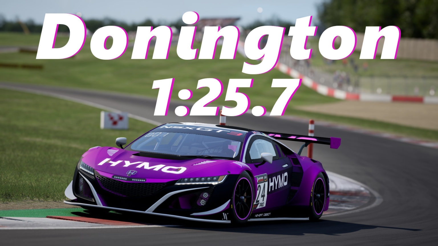 Honda NSX EVO GT3 Donington E Sports Setup Share Your Car Setups And