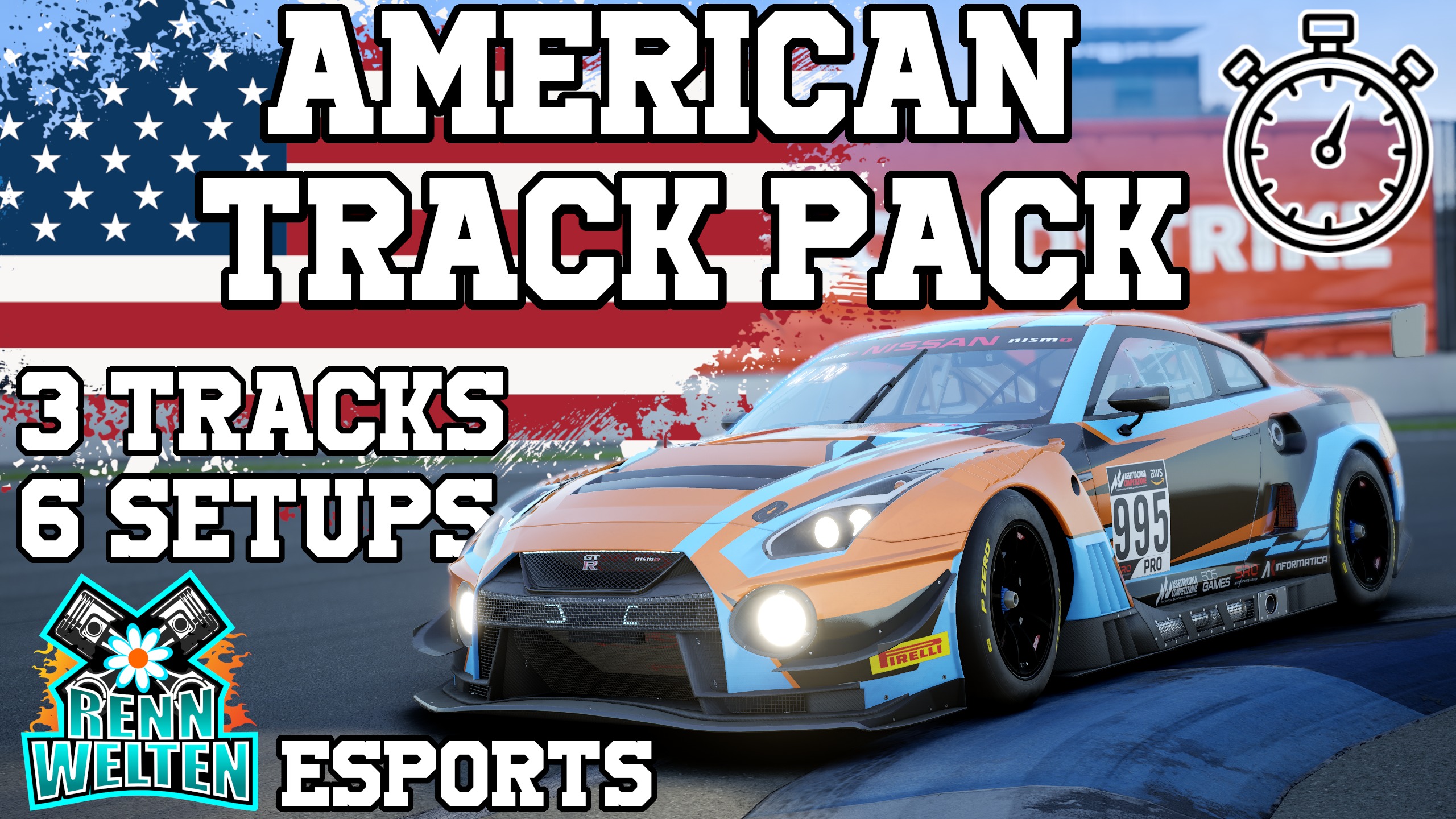 Assetto Corsa Competizione - The American Track Pack