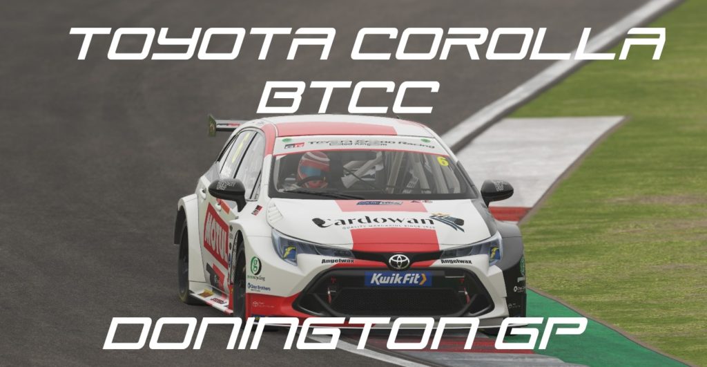 Toyota Corolla BTCC Q+R Setup Donington GP Share your car setups and