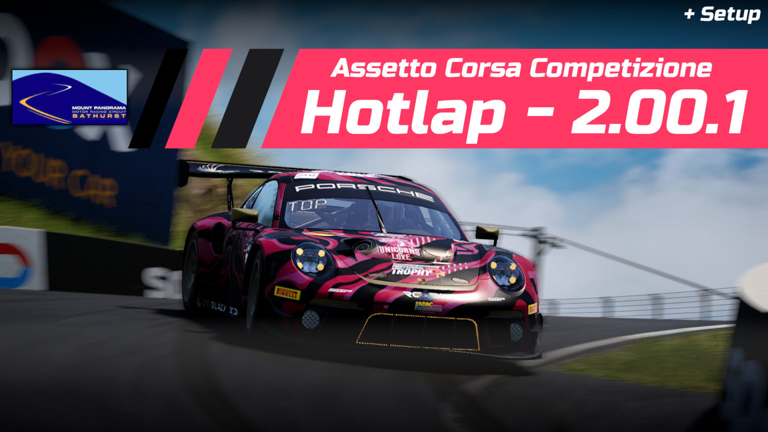 Assetto Corsa Competizione Bathurst Hotlap 2.00.1 + Setup Porsche GT3 ...